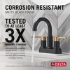 Two Handle Centerset Bathroom Faucet