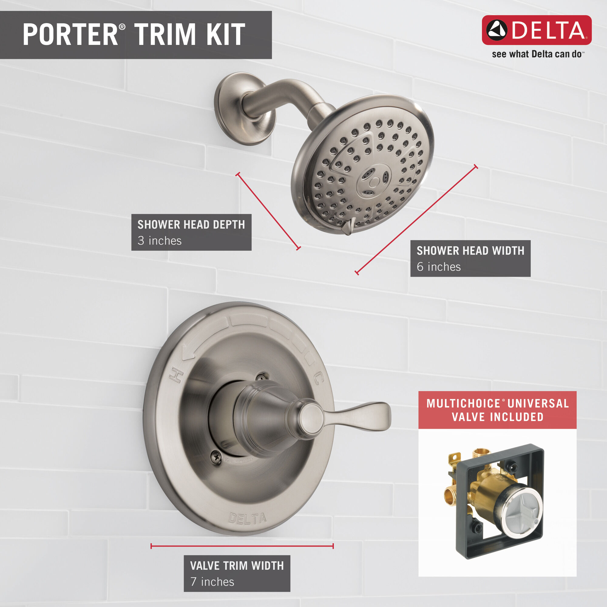 Monitor 14 Series Shower (Recertified) in Brushed Nickel 142984C
