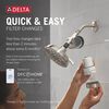 Standard Shower Filter with 6-Setting Showerhead and Mount Bundle