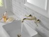 Two Handle Wall Mount Bathroom Faucet Trim (Recertified)
