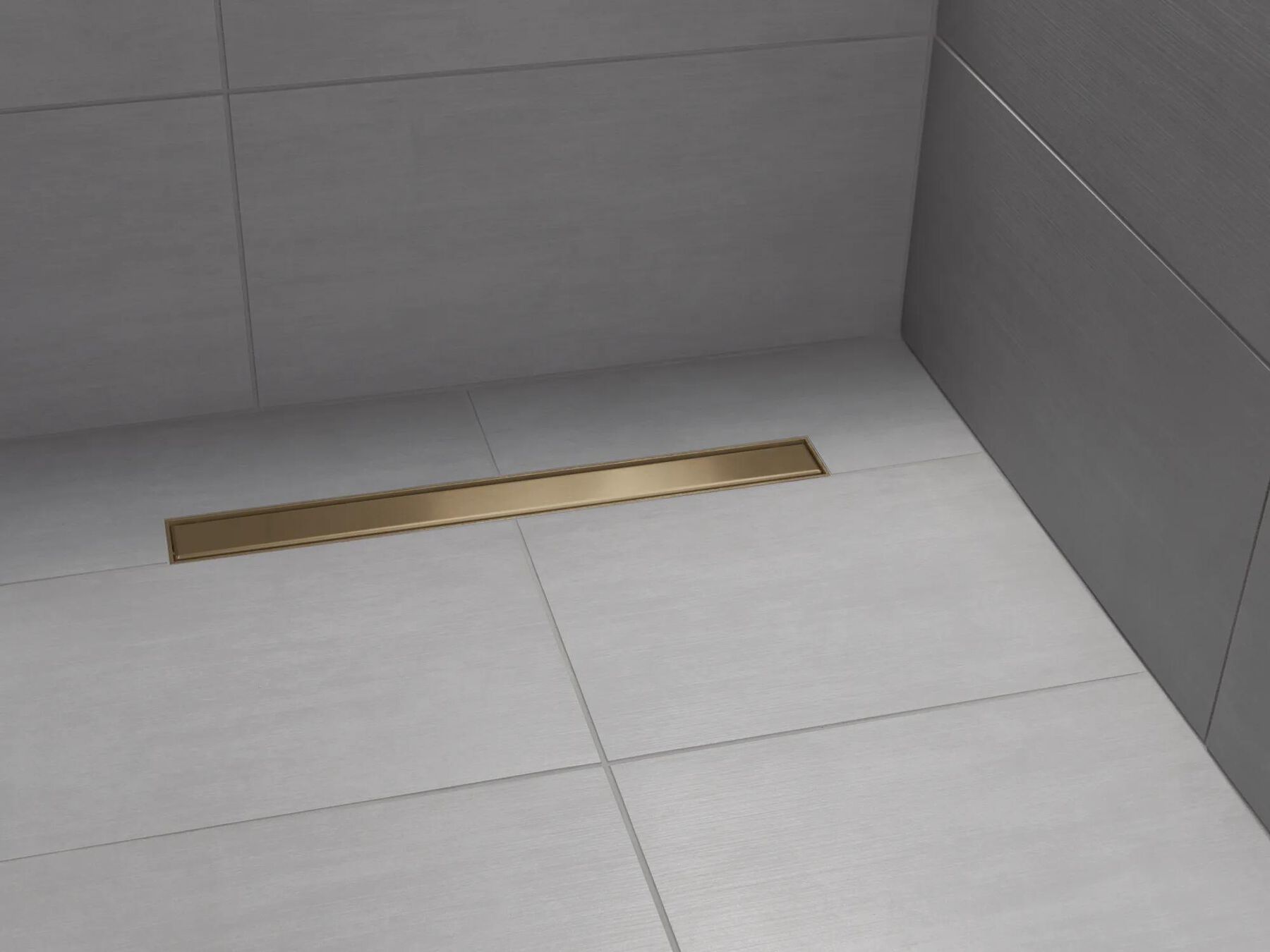 24" Reversible Linear Shower Drain Trim