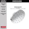 H2Okinetic&reg; Single Setting Shower Head with UltraSoak&trade;