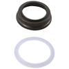 Escutcheon w/ Gasket - 1 Hole Bathroom