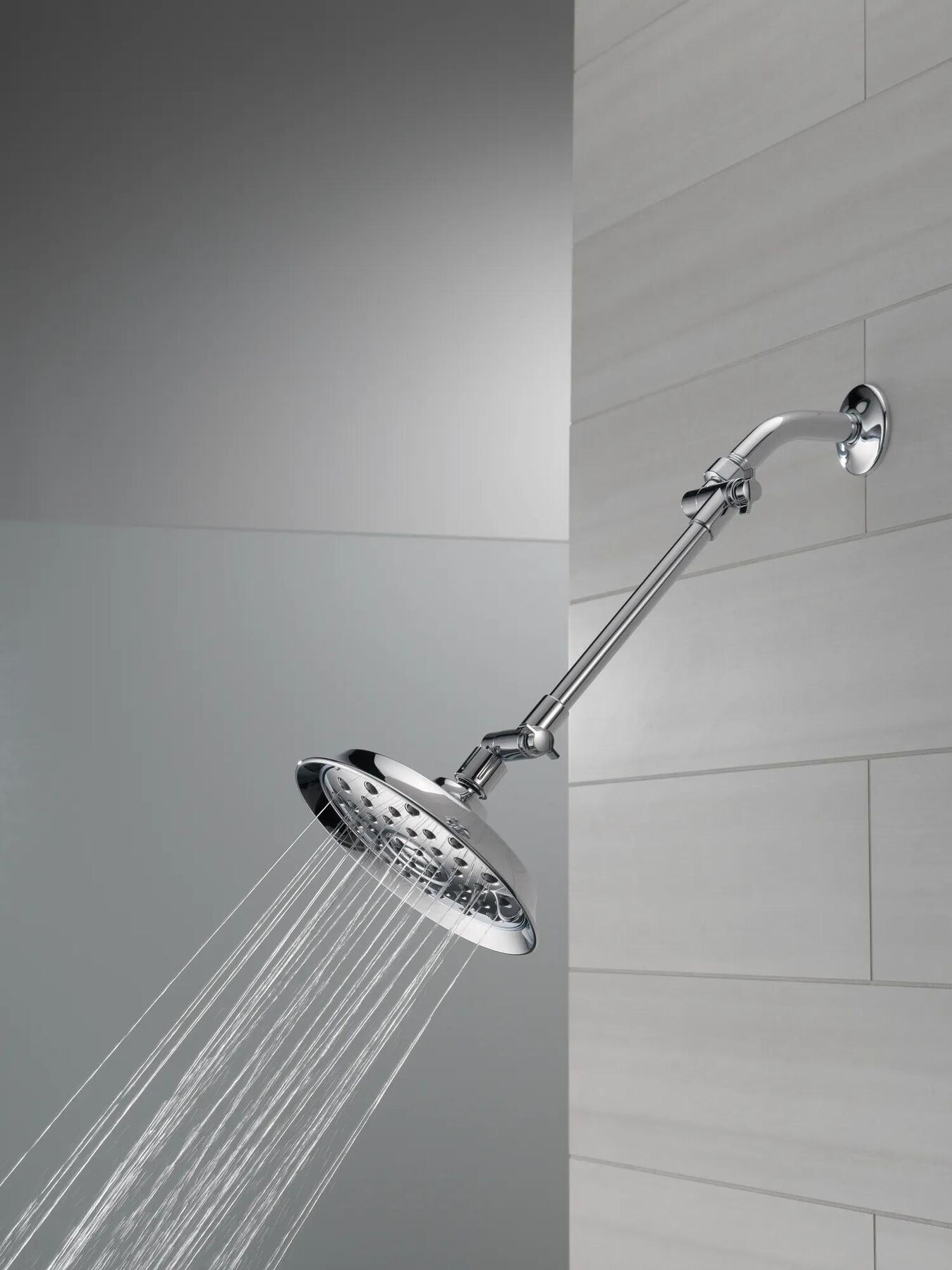 Bell Shower Head with Adjustable Arm Extender (Recertified)