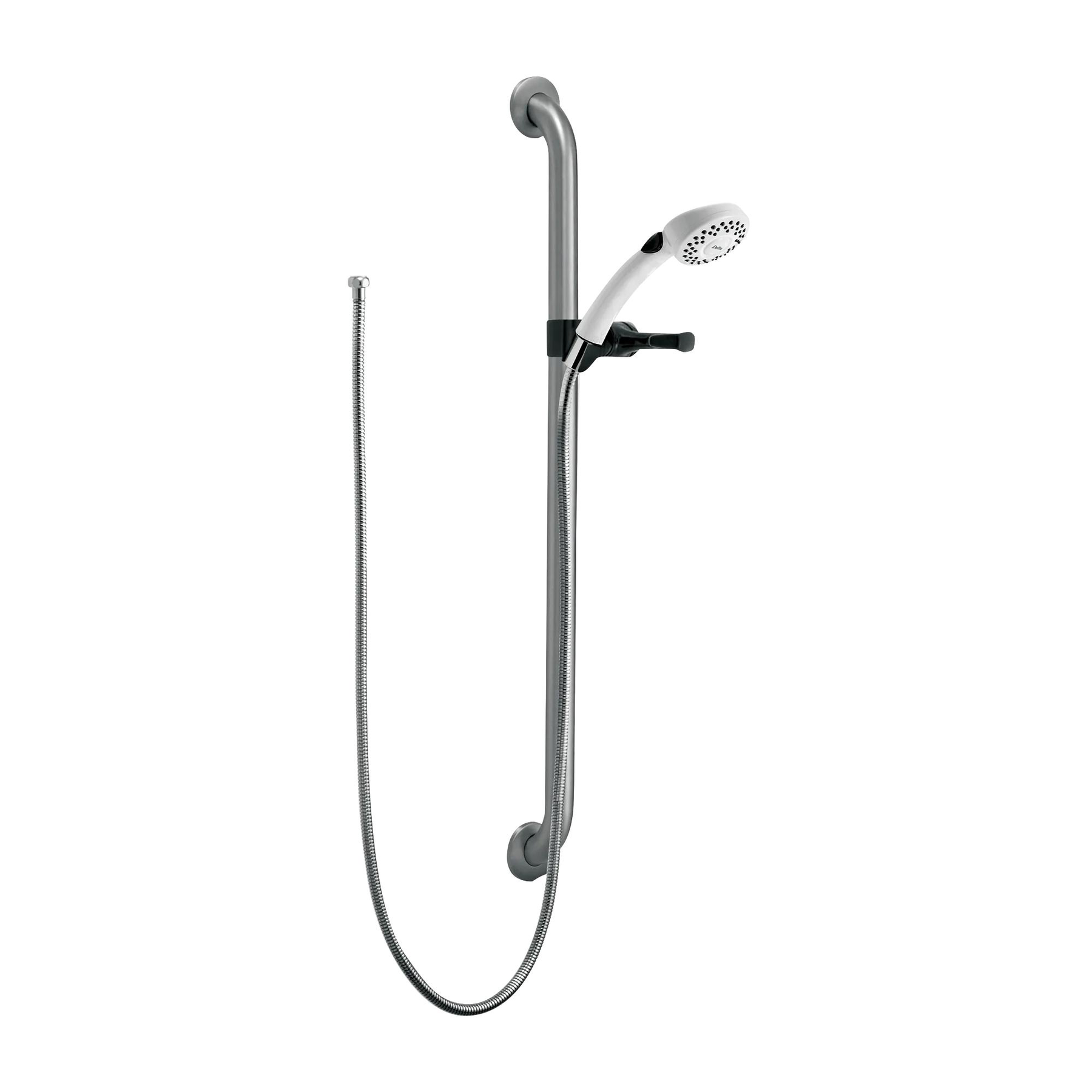 Single Function Hand Shower with Grab Bar