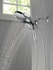 HydroRain&reg; 4-Setting Two-in-One Shower Head (Recertified)