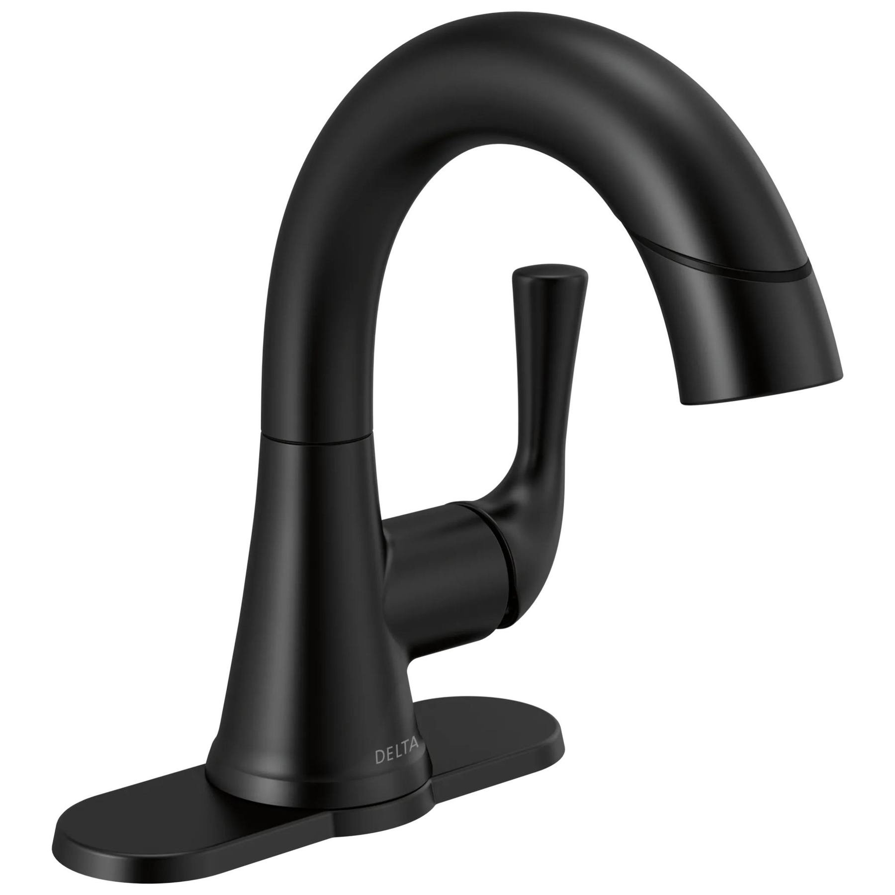 Single Handle Pull-Down Bathroom Faucet