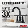 Centerset Lavatory Faucet with 14 Series Tub Shower Trim and Rough Bundle