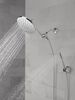 Adjustable Raincan Shower Head with Hand Shower