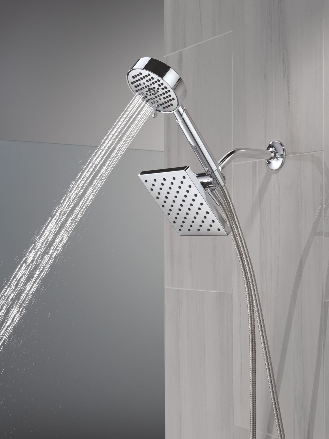 5-Setting Two-in-One Combination Shower