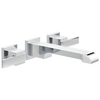 Two Handle Wall Mount Bathroom Faucet Trim