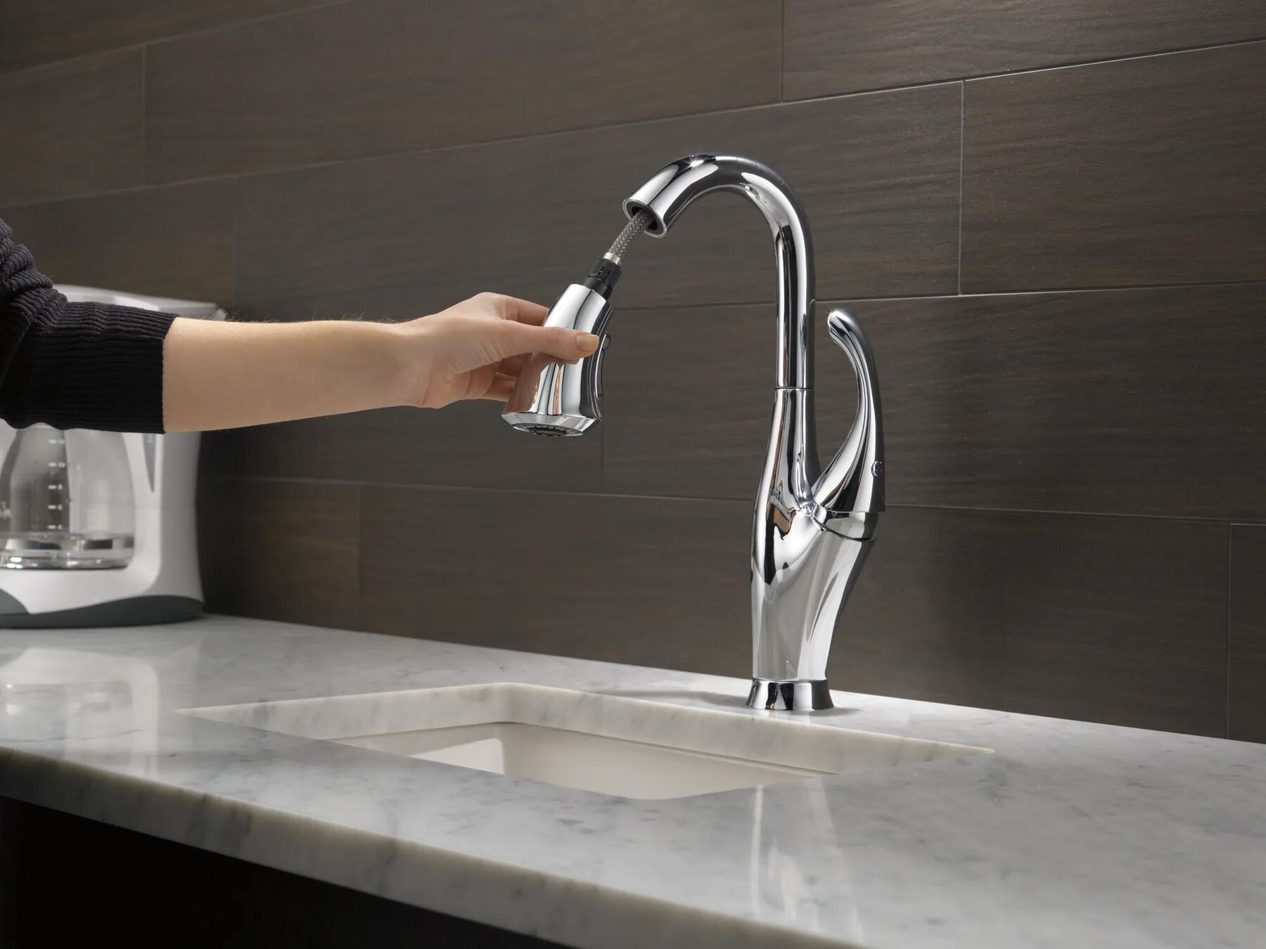 Single Handle Pull-Down Bar / Prep Faucet