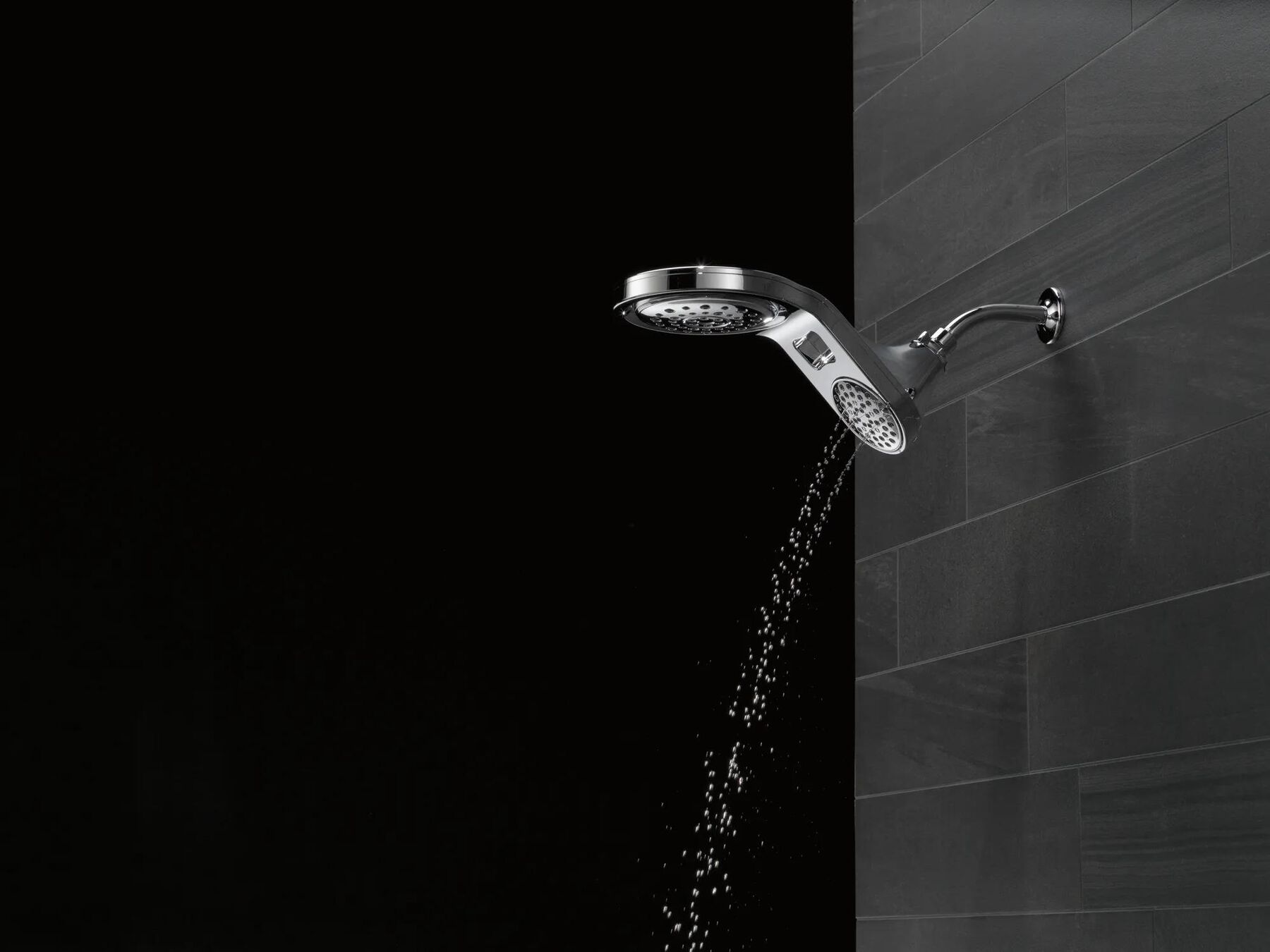 HydroRain 5-Setting Shower Head