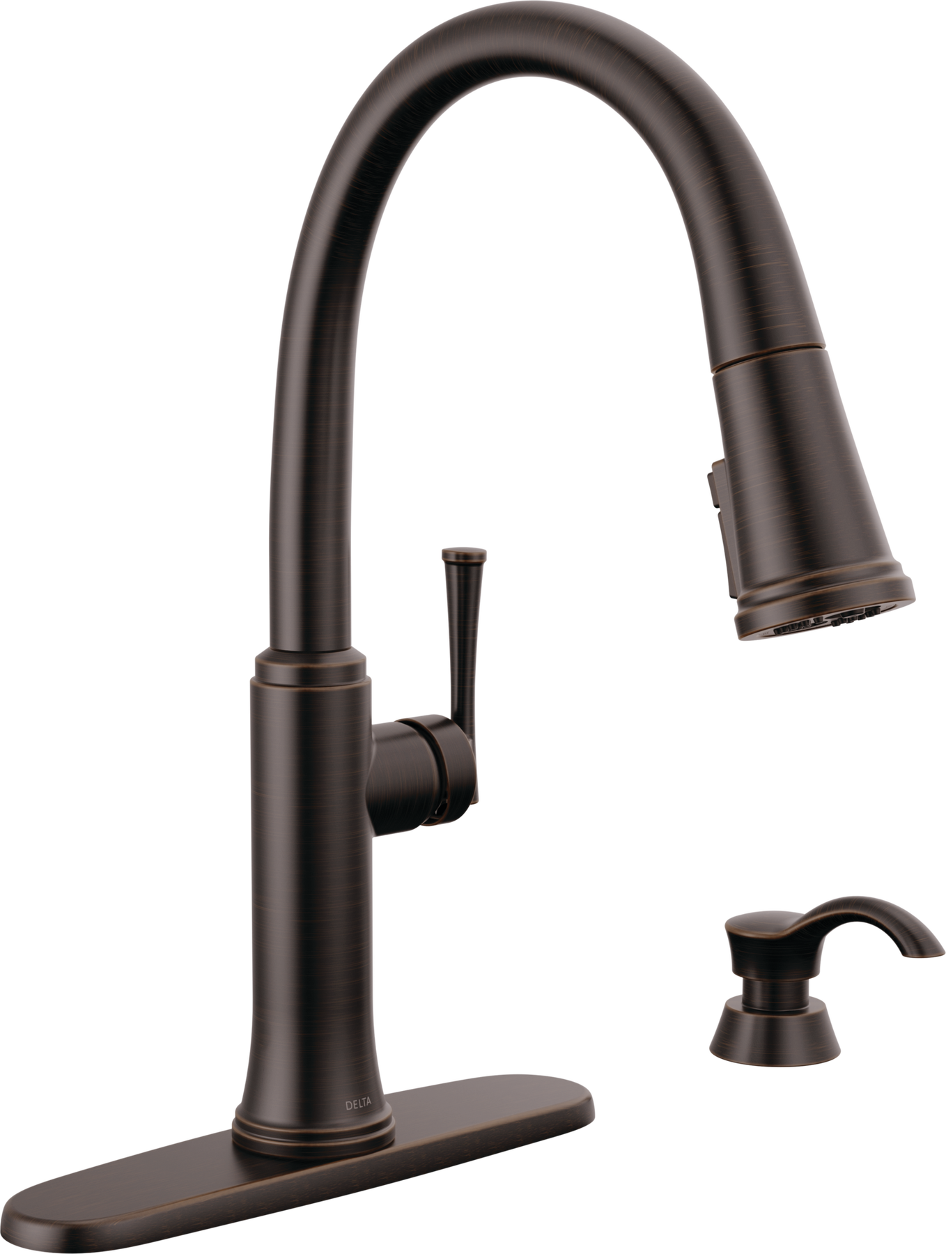 Pull-Down Kitchen Faucet w/Soap Disp (Recertified)