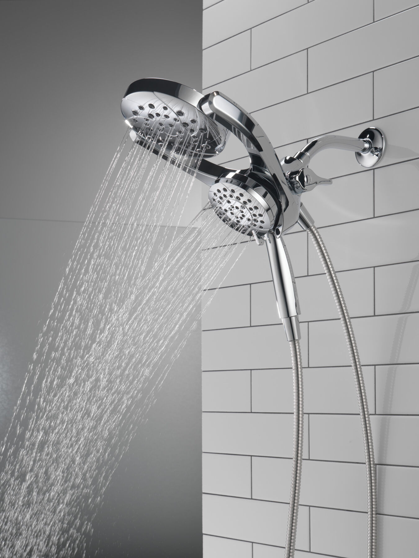 4-Setting HydroRain Showerhead (Recertified)