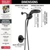 Shower Trim with HydroRain Shower Head Bundle - 14 Series