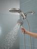 HydroRain&reg; H<sub>2</sub>Okinetic&reg; 5-Setting Two-in-One Shower Head