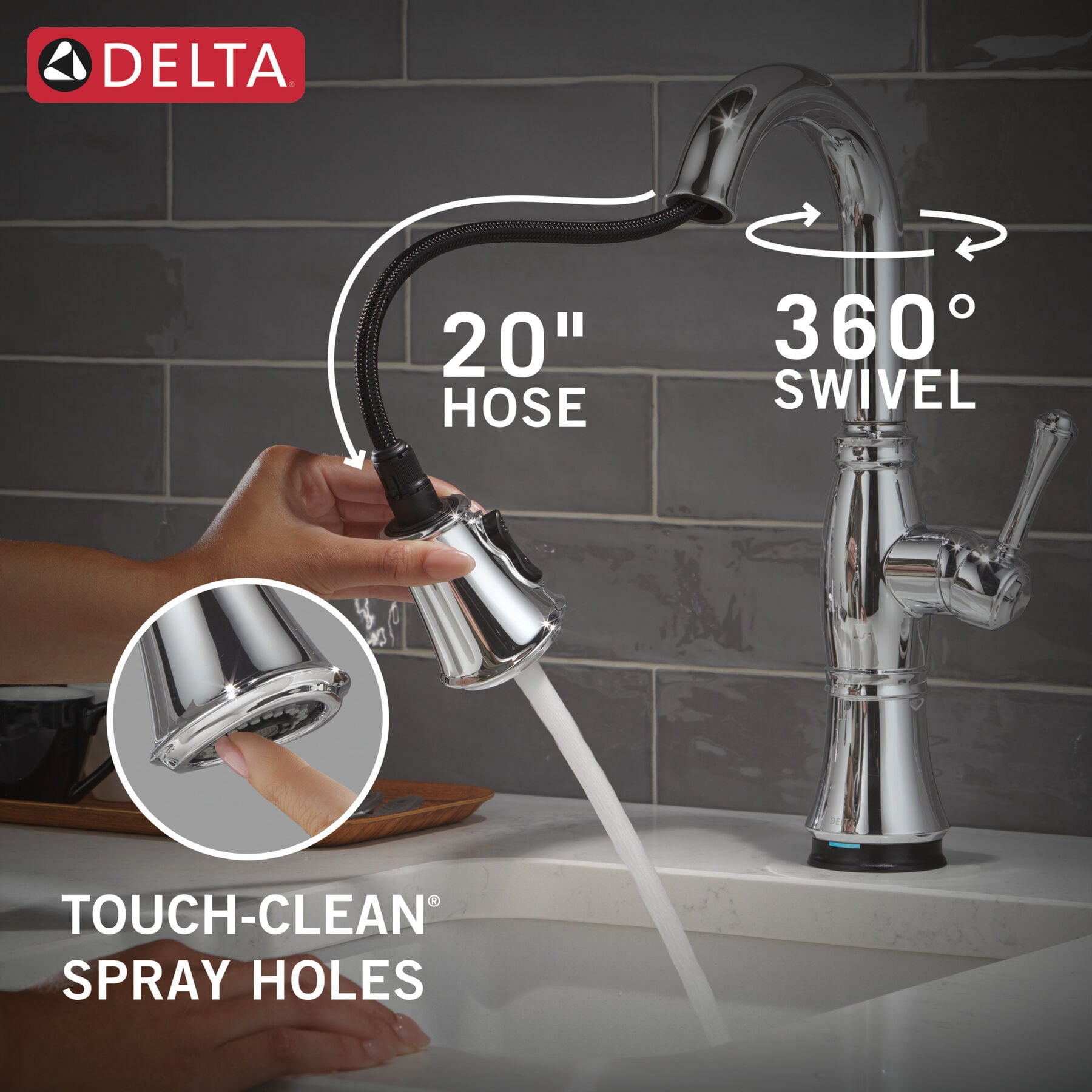Touch2O&reg; Bar / Prep Faucet with Touchless Technology