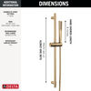 Premium Single-Setting Slide Bar Hand Shower