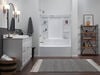 60x30 Alcove Bathtub, Wall Set, Trim and Drain Bundle - Left Drain