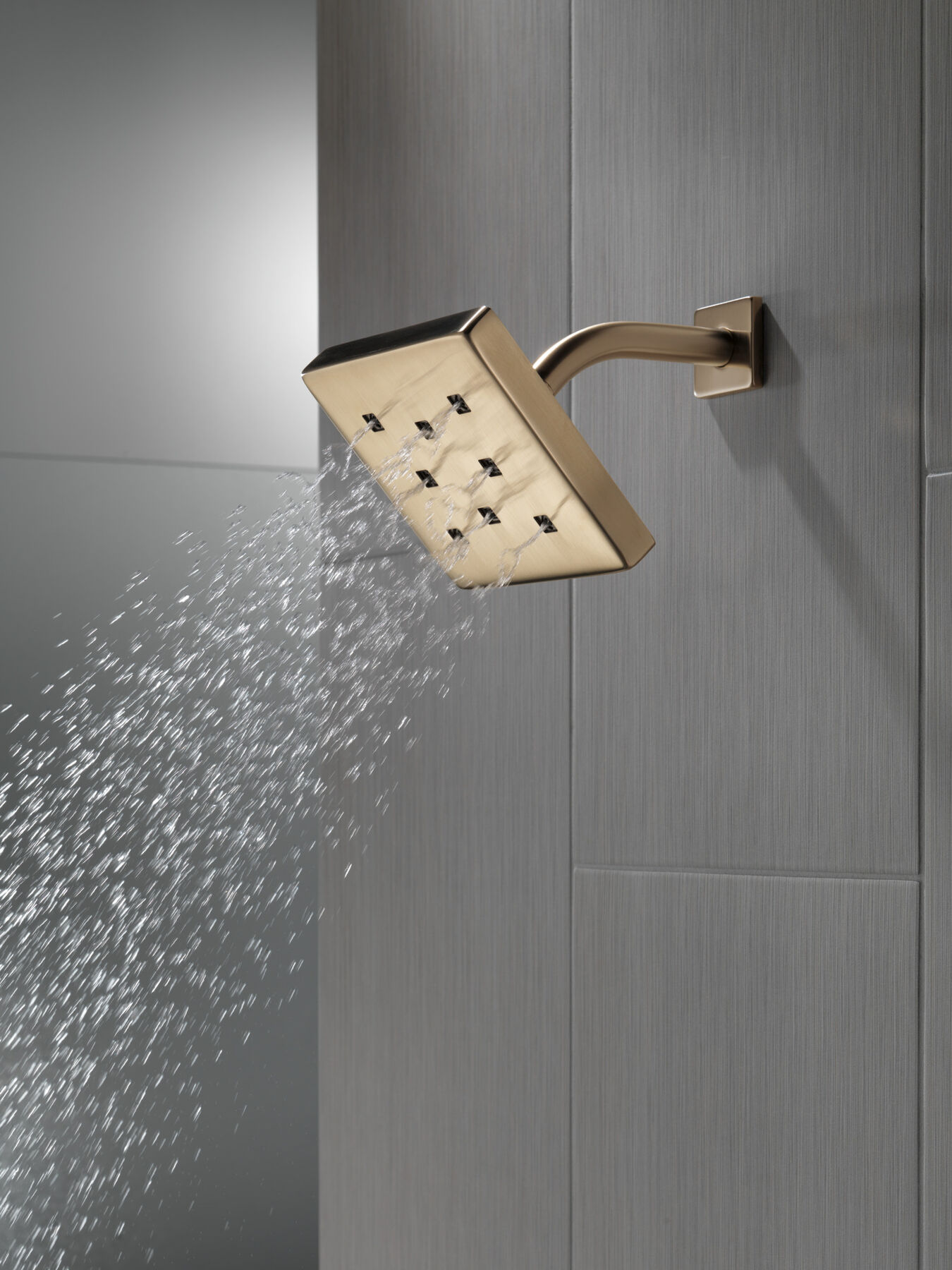 H2Okinetic&reg; Single-Setting Metal Raincan Shower Head