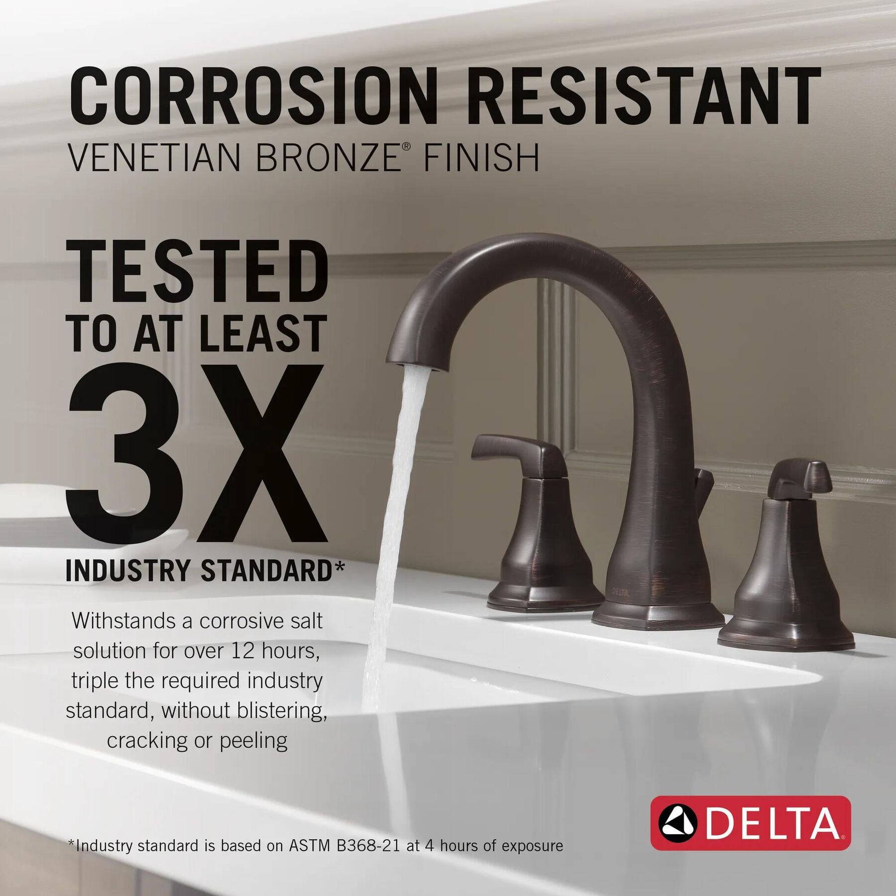 Two Handle Widespread Bathroom Faucet