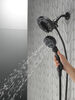 H<sub>2</sub>Okinetic&reg; In2ition&reg; 4-Setting Two-in-One Shower