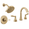 Widespread Lavatory Faucet with 14 Series Shower Trim and Rough Bundle