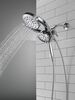 HydroRain&reg; 4-Setting Two-In-One Shower Head