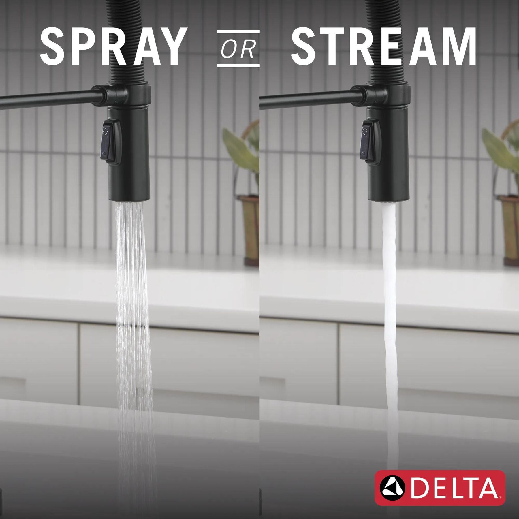 Touch<sub>2</sub>O&reg; Technology Kitchen Faucet with Touchless Technology