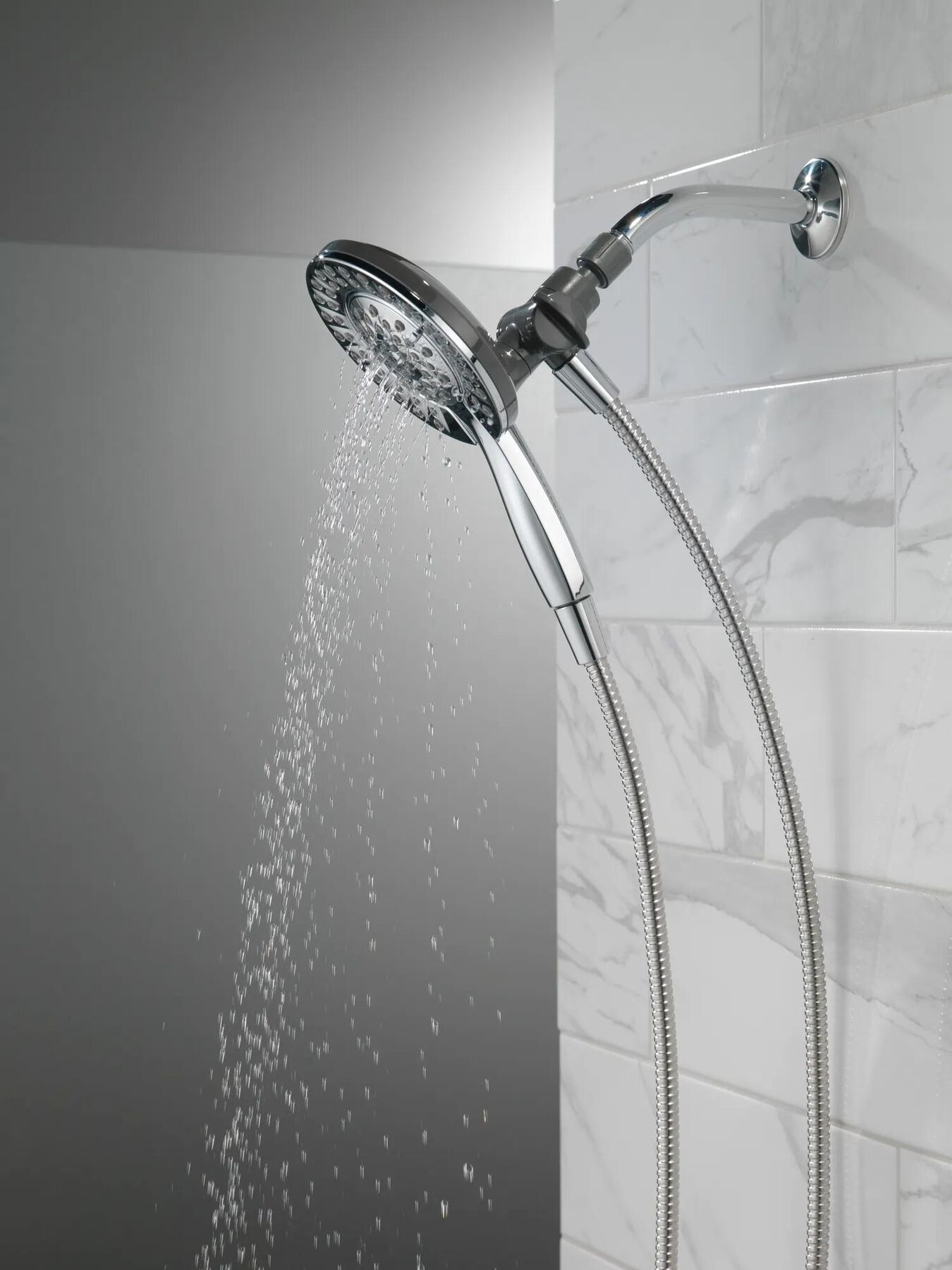In2ition&reg; Dual Shower Head 1.75 GPM 4-Setting