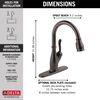 VoiceIQ&reg; Single Handle Pull-Down Faucet with Touch<sub>2</sub>O&reg; Technology (Recertified)