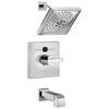 Angular Modern Temp2O&reg; 14 Series Tub & Shower Trim