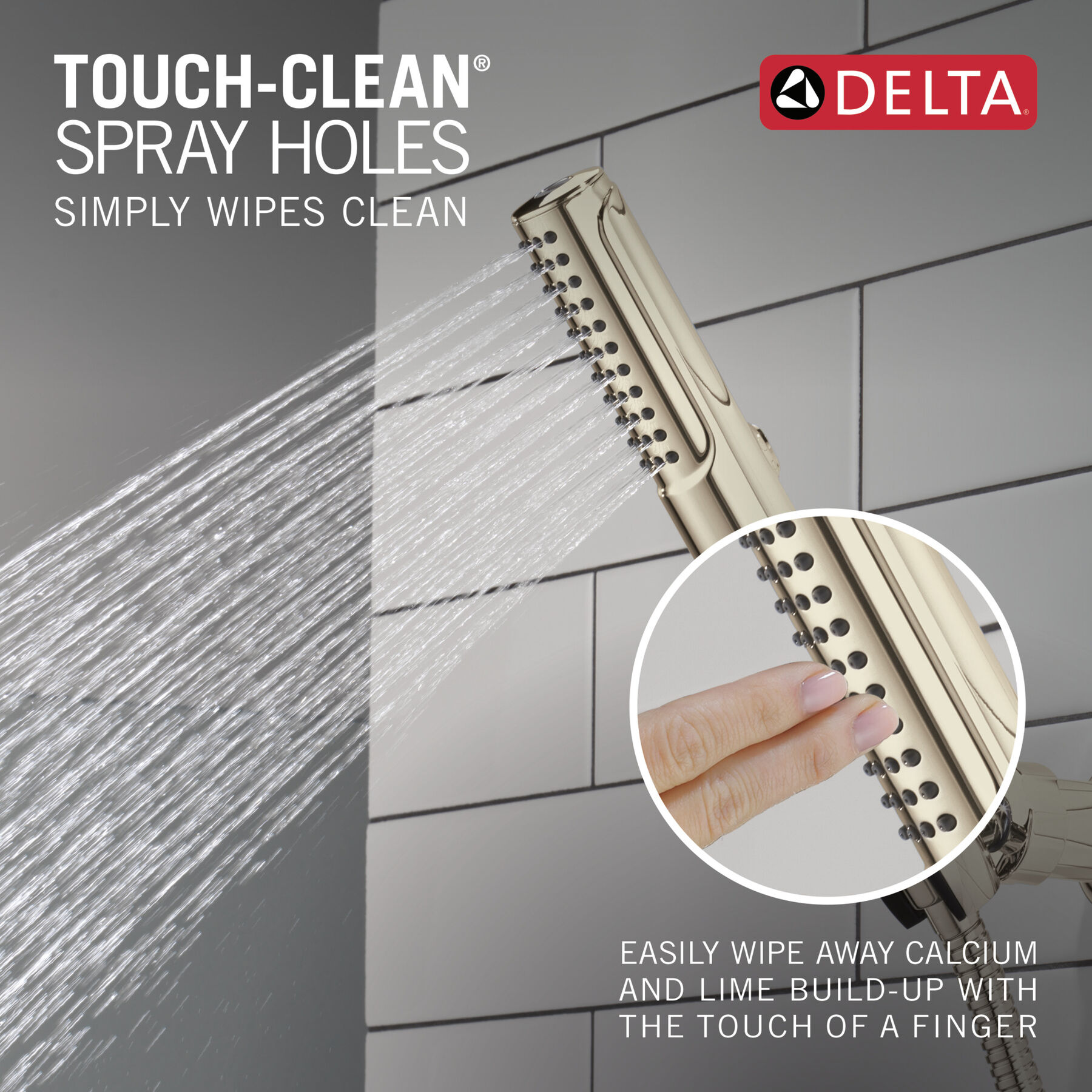 2-Setting Hand Shower with ProClean&trade; Spray &ndash; Wall Mount