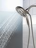 H2Okinetic&reg;&nbsp;In2ition&reg;&nbsp;5-Setting Two-In-One Shower (Recertified)