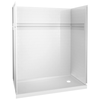 60" x 32" Shower Base - Right Drain