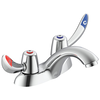Two Handle Centerset Lavatory Faucet - Less Pop-Up