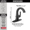 Single Hole Bathroom Faucet (Recertified)