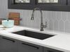 Single Handle Pull-Down Kitchen Faucet With Touch<sub>2</sub>O&reg;  Technology
