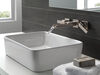 Two Handle Wall Mount Channel Bathroom Faucet Trim