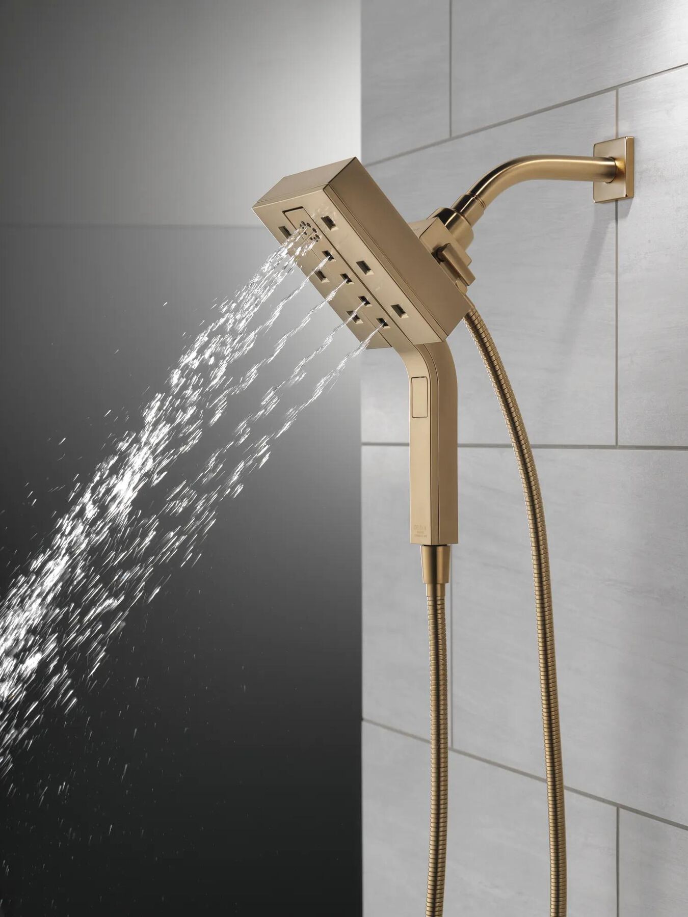 H<sub>2</sub>Okinetic&reg; In2ition&reg; 4-Setting Two-in-One Shower (Recertified)