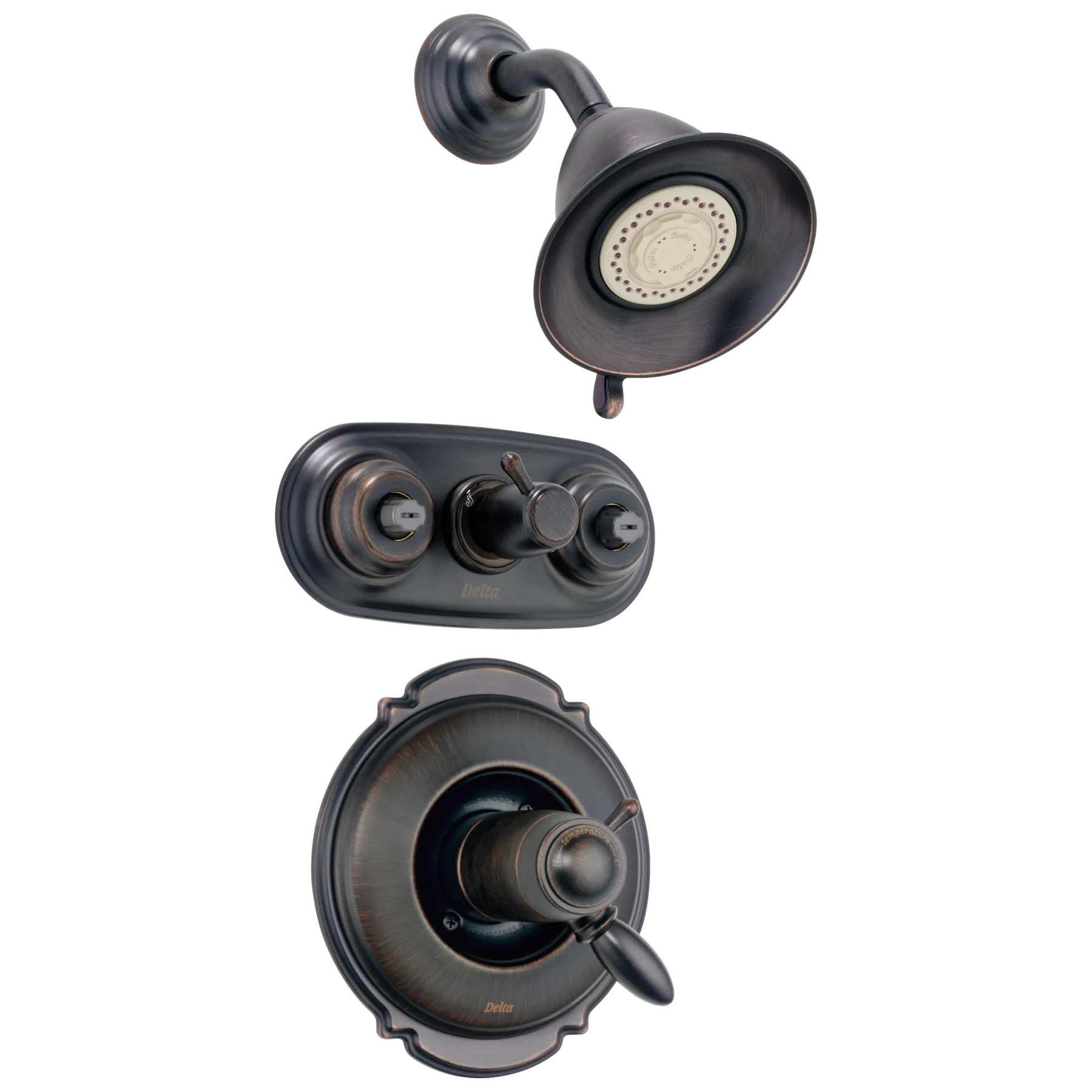 TempAssure(R) 18T Series Jetted Shower(TM) Trim