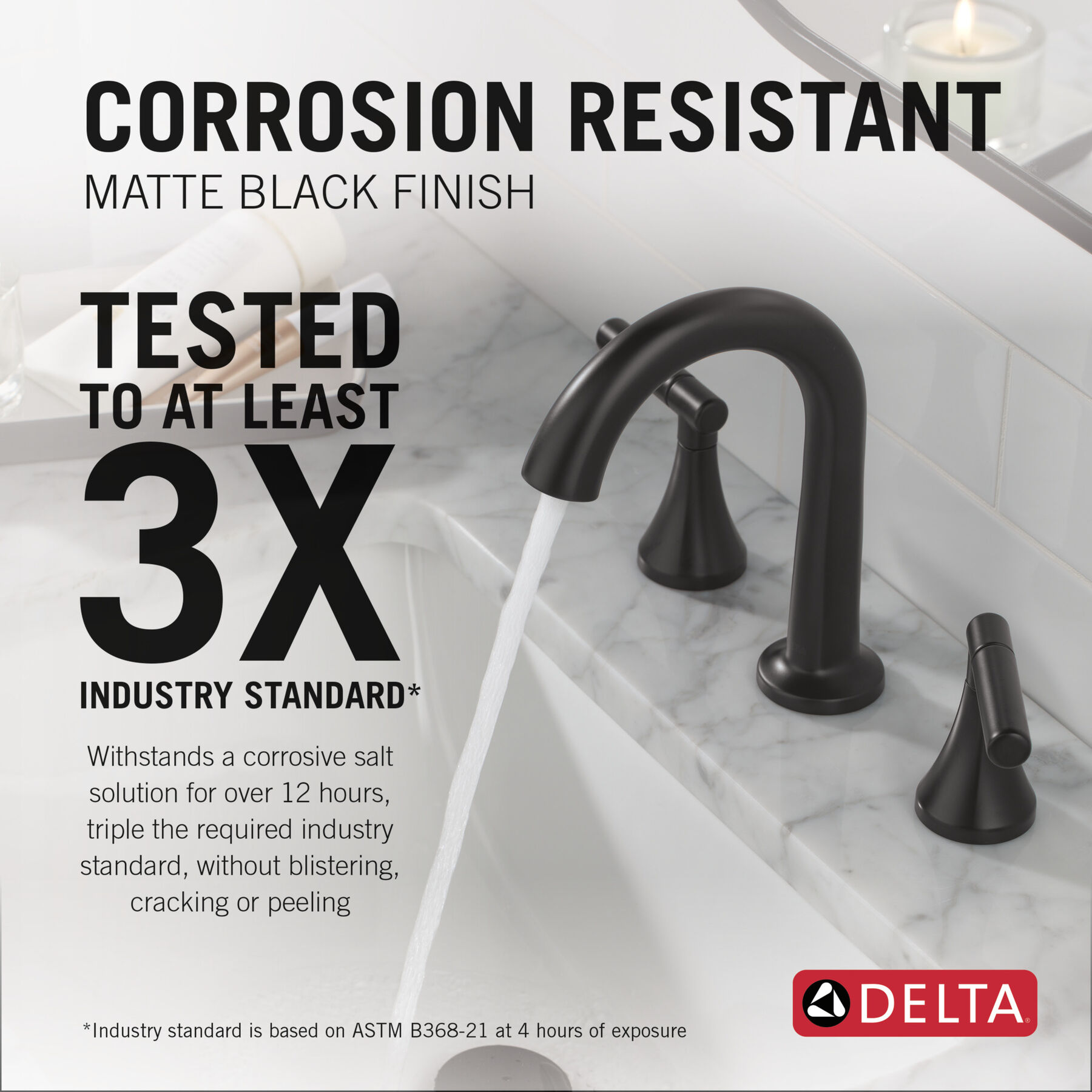 Two Handle Widespread Bathroom Faucet