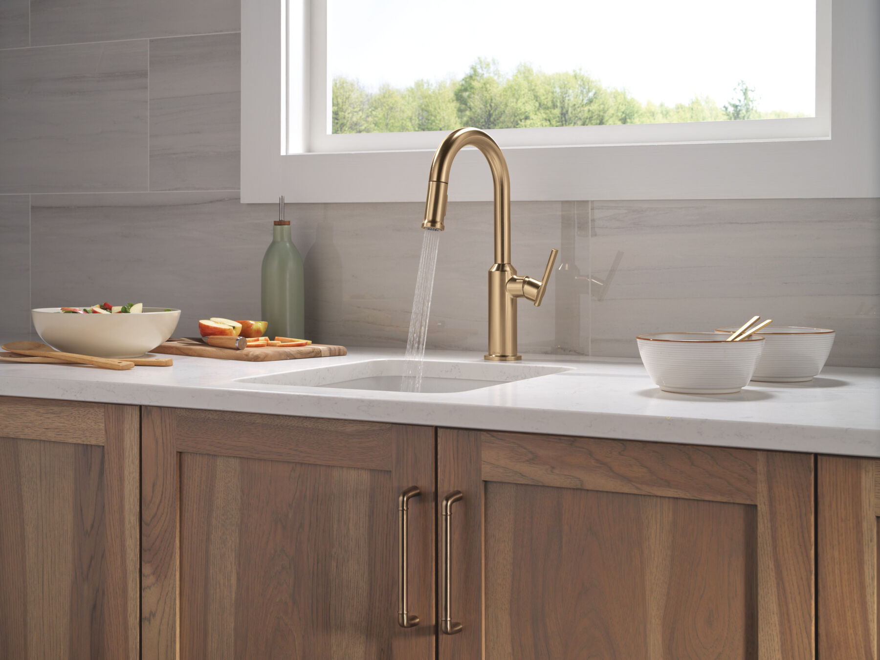 Single Handle Pull-Down Bar/Prep Faucet