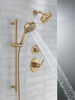 7-Setting Slide Bar Hand Shower with Cleaning Spray