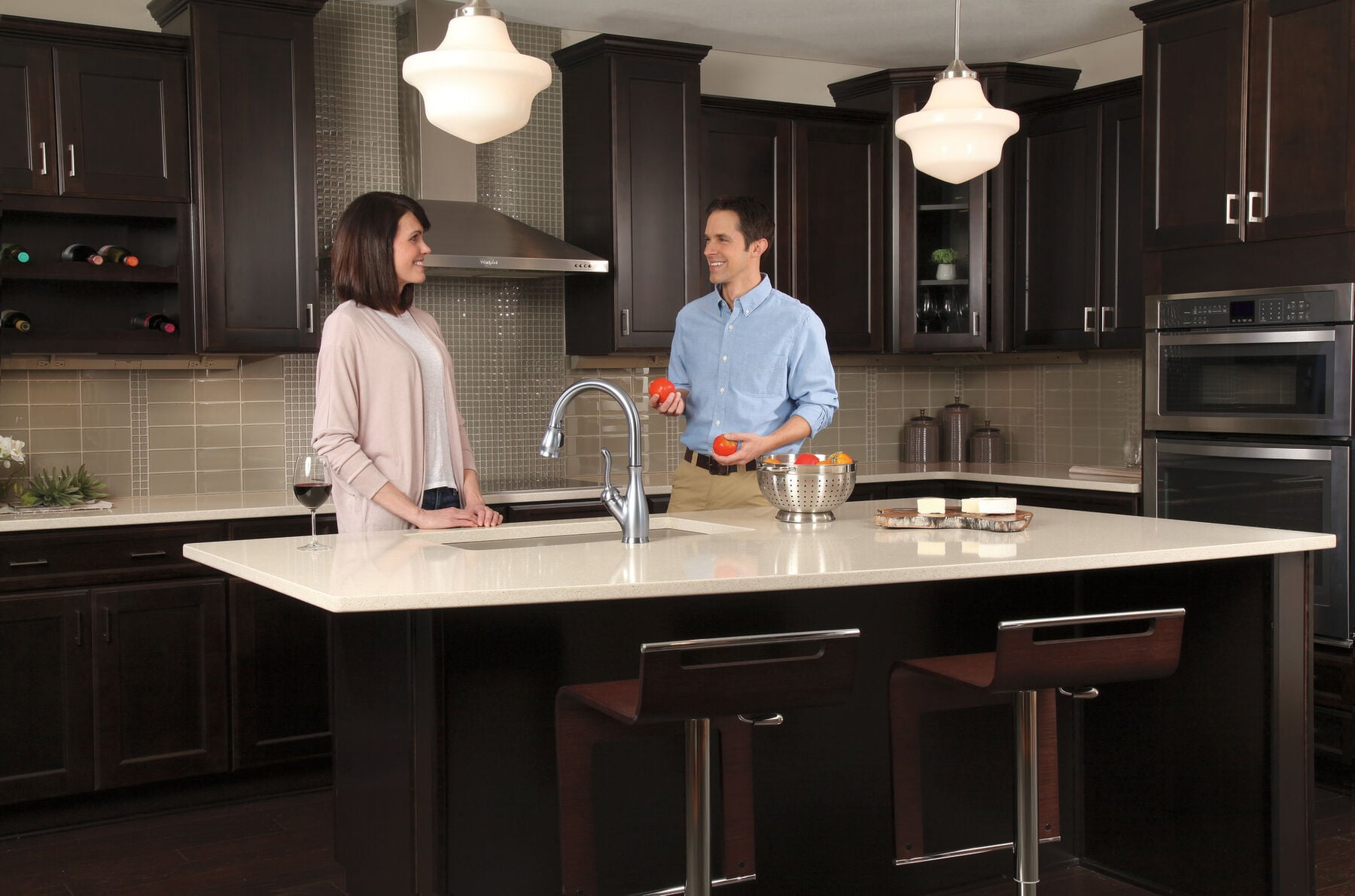 Single Handle Pull-Down Kitchen Faucet with Touch<sub>2</sub>O&reg; and ShieldSpray&reg; Technologies