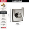 3-Setting 2-Port Diverter Trim