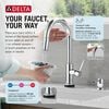 Single Handle Pull-Down Touch<sub>2</sub>O&reg; Technology Kitchen Faucet with Touchless Technology