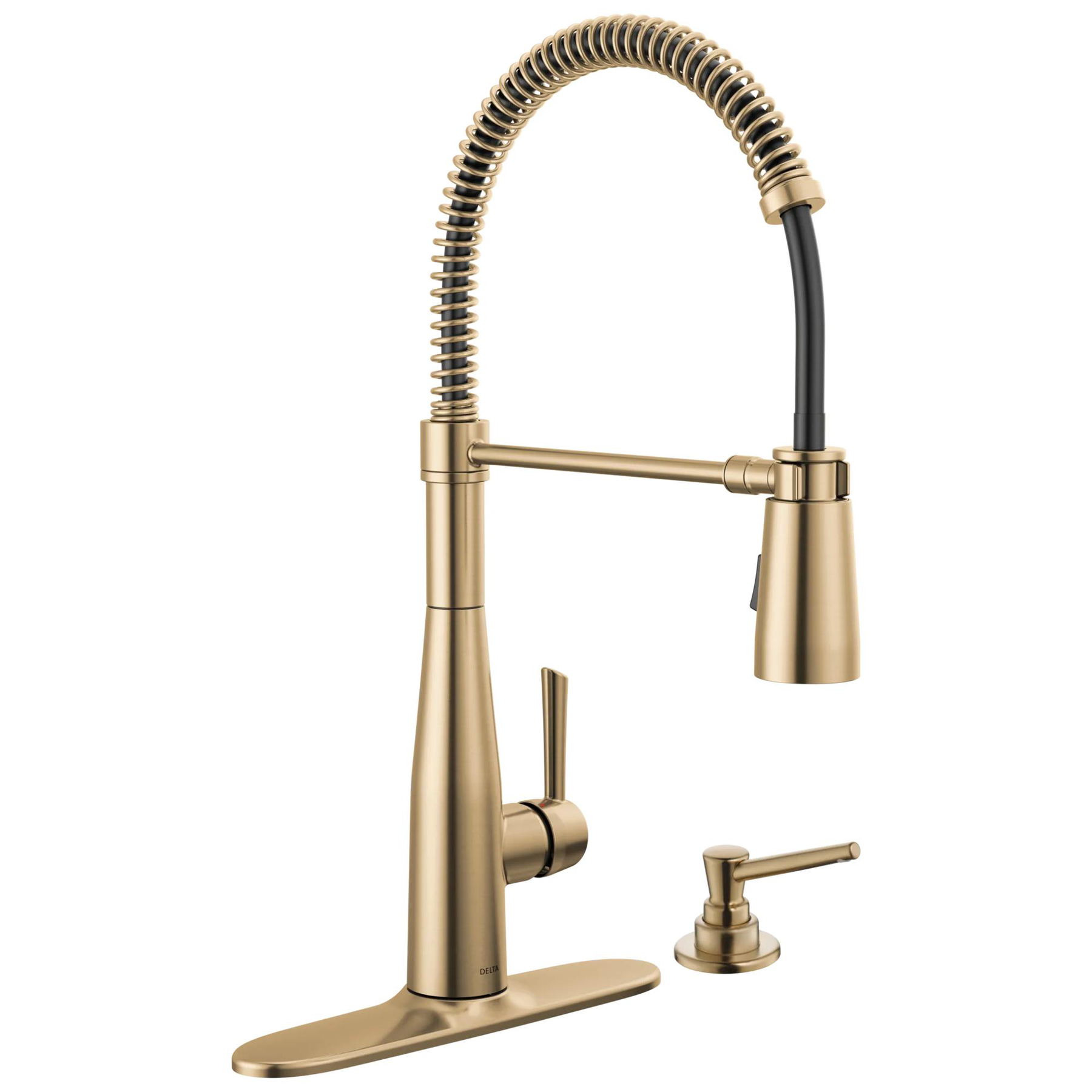 Spring Kitchen Single Handle with Soap Dispenser Bundle
