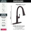 Single Handle Pull-Down Kitchen Faucet (Recertified)